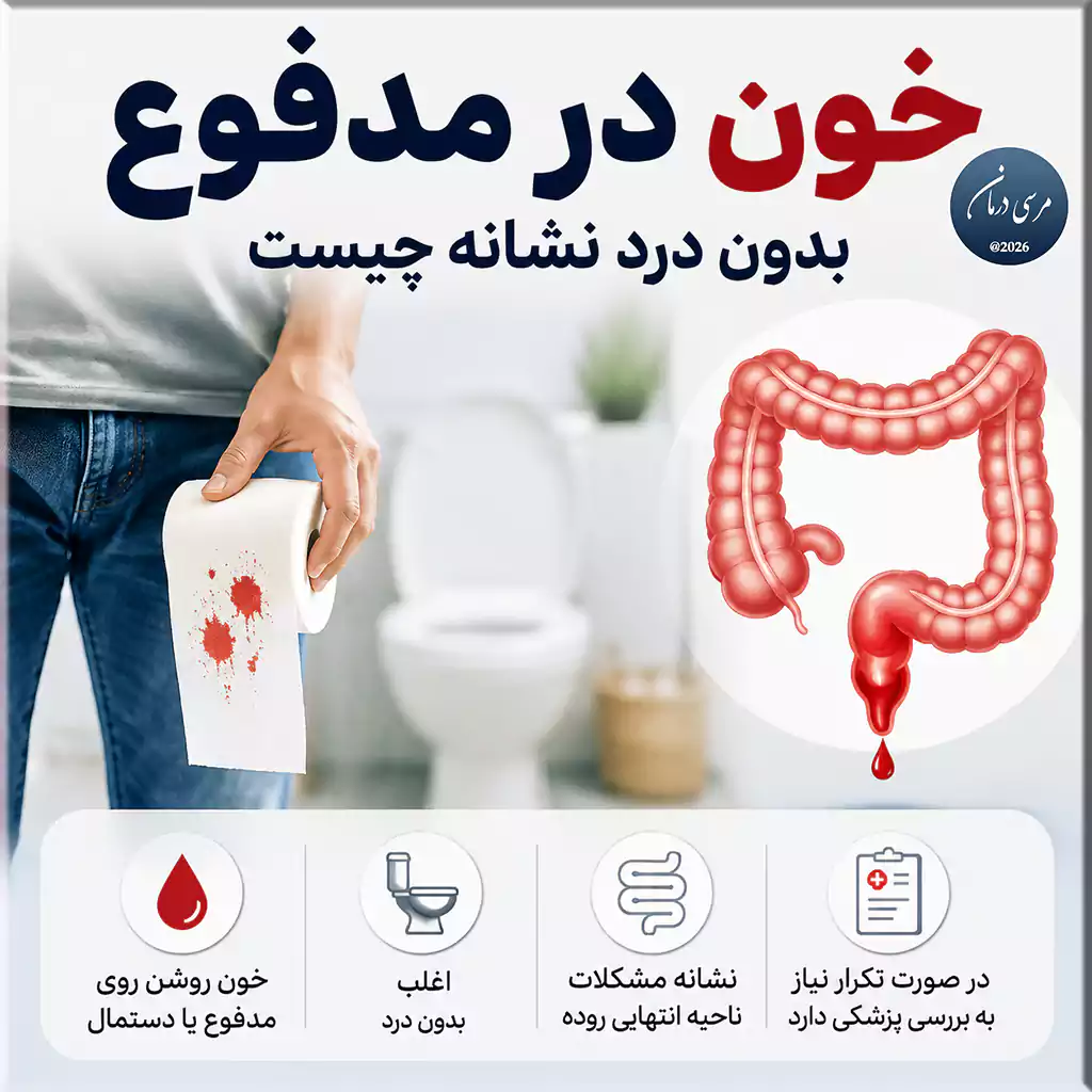 خون در مدفوع بدون درد نشانه چیست| علت و علائم و تجربه بیماران