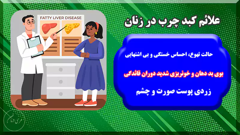 علائم کبد چرب در زنان، علائم خطرناک کبد چرب، در صورت و چهره خانمها چیست